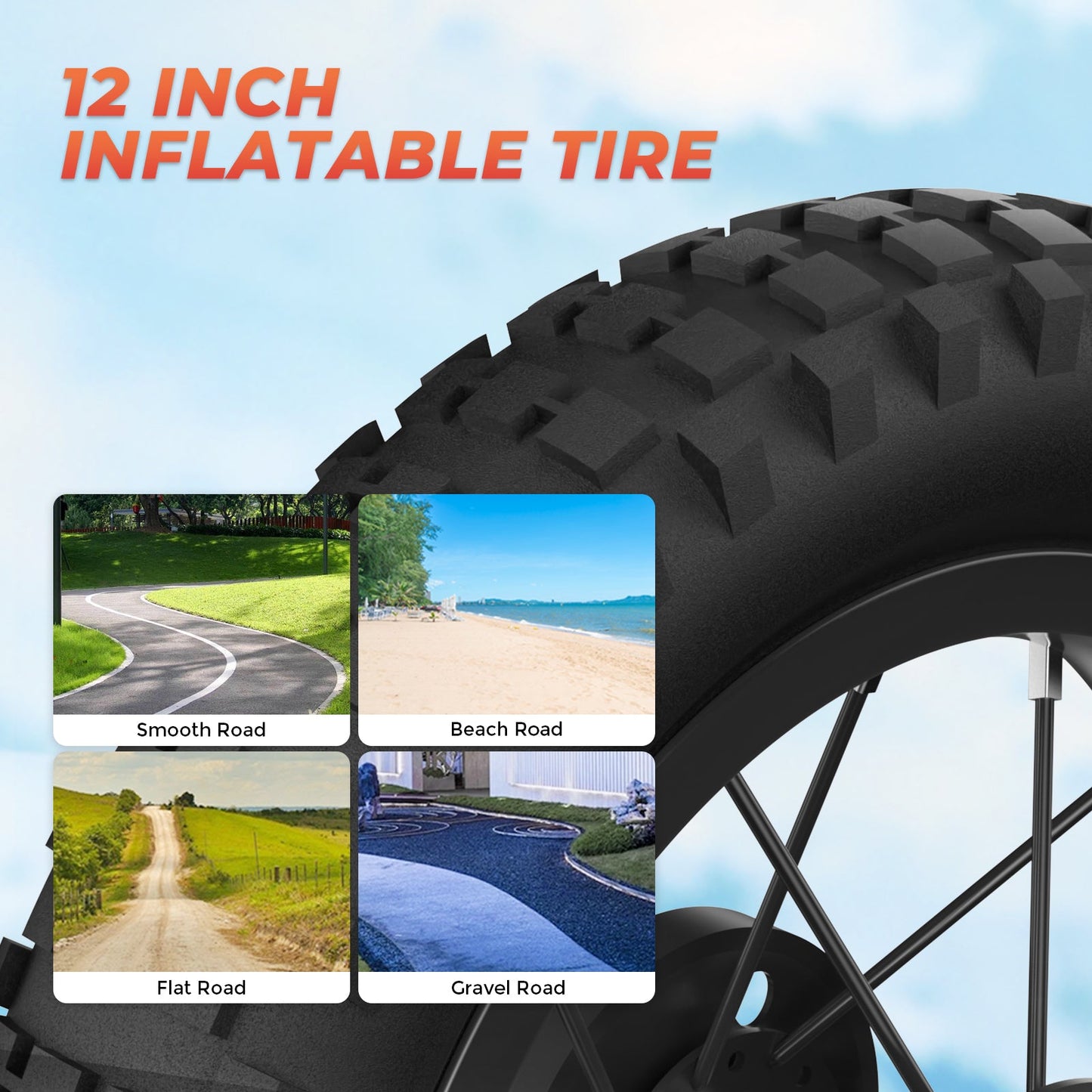 isinwheel A12 Electric Dirt Bike for Kids