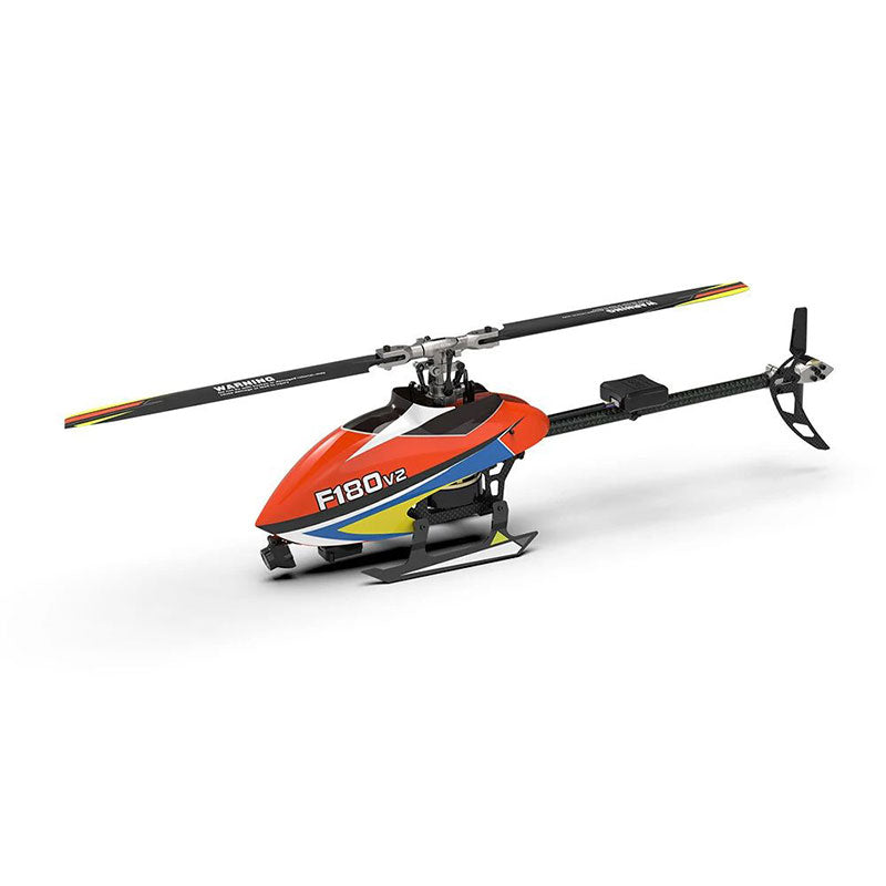 YXZNRC F180 V2 6CH 6-Axis Gyro GPS Optical Flow Localization 5.8G FPV Camera Dual Brushless Direct Drive Motor Flybarless RC Helicopter