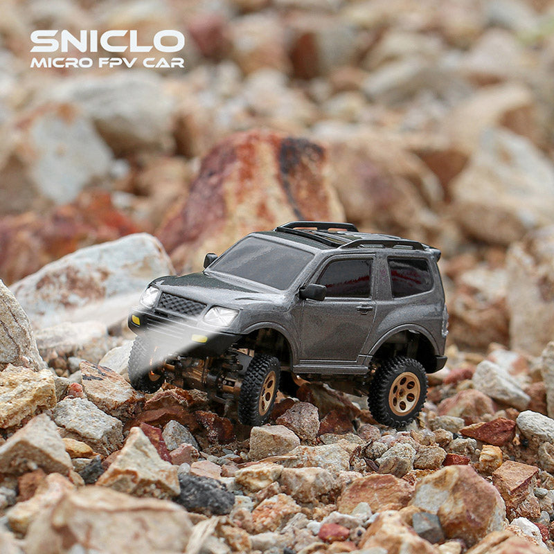 SNICLO SNT 3013 RC Car 1:64 Pajero Off-Road Micro FPV Car with Goggles 4WD Simulation Drift Climbing Truck Kids Toy Gift