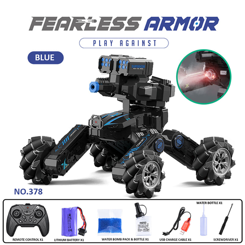 RC Car Launch Water Bomb Interactive Battle Gesture Sensing Battle Tank 4WD Drive Off-road Boy Toy Car