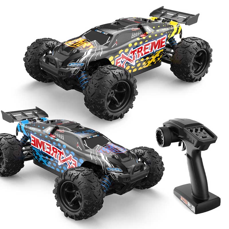 Coche RC todoterreno de alta velocidad a escala 1:18, escalada, 4x4, impermeable, derrape