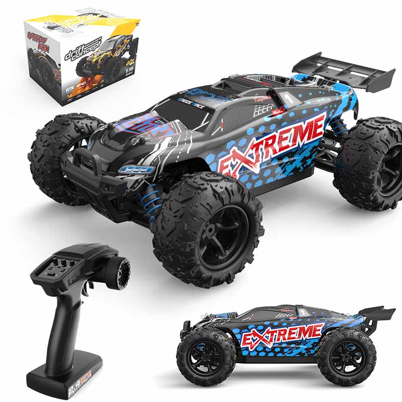 Coche RC todoterreno de alta velocidad a escala 1:18, escalada, 4x4, impermeable, derrape