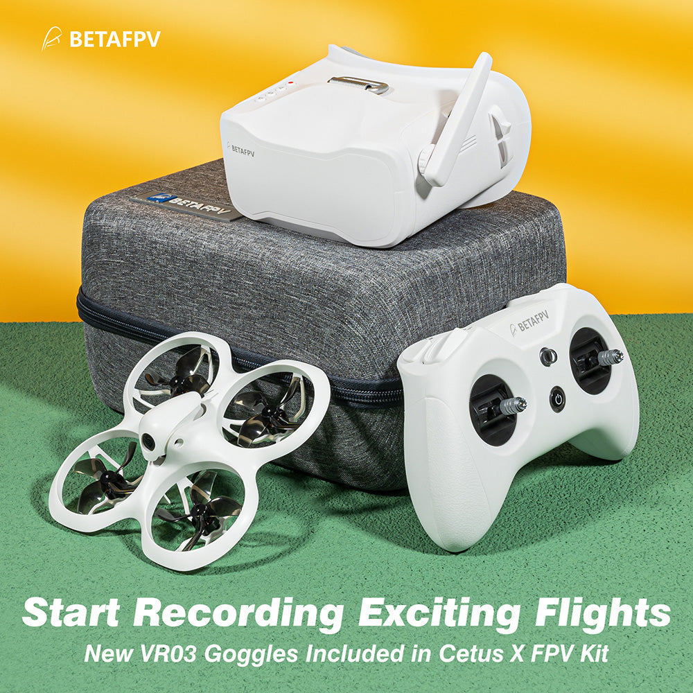 BETAFPV Cetus X FPV Kit Quadcopter Brushless FPV Drone ELRS 2.4G / Frsky FC Indoor Racing Quadcopter