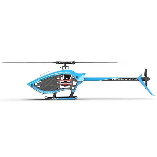 Helicóptero RC YXZNRC F280 con giroscopio de 6 ejes, motor de accionamiento directo sin escobillas 3D6G, Flybarless, 2,4 G, 6 canales, juguete