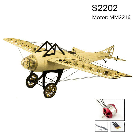 Avión de balsa, avión eléctrico grande de ala fija, kits de balsa, envergadura de 1000 mm