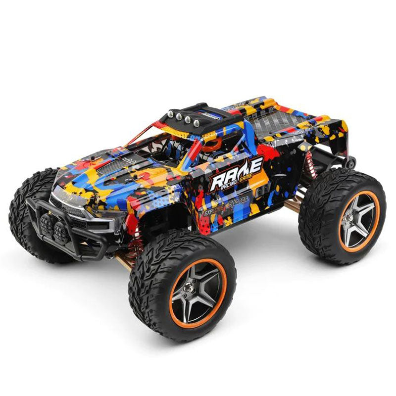 Wltoys 104016 104018 Coche RC 4x4 sin escobillas, escala 1:10, 2,4 G, 55 km/h, gran vehículo eléctrico de aleación