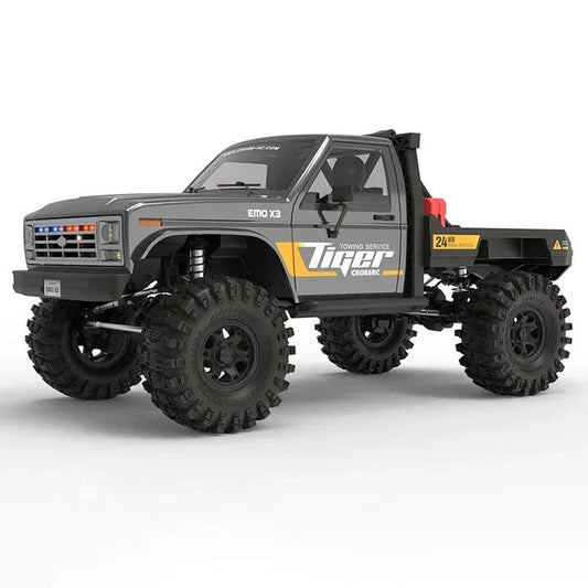 CROSSRC EMO X3 Northeastern Tigers 4WD RC Car 1/8 Crawler Crawler Vehículo de rescate todoterreno