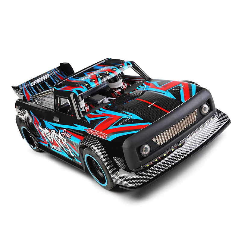 Wltoys 104072 4WD RC Drift Car High Speed 60 KM/H 1/10 2.4G Brushless RC Car Metal Chassis with LED Light