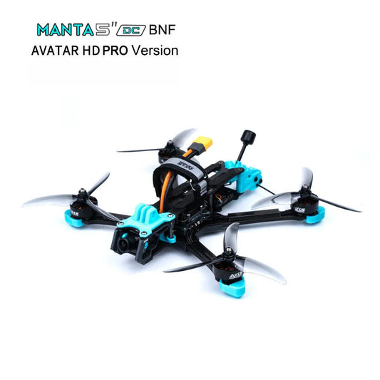 Dron Axisflying MANTA de 5 pulgadas con visión en primera persona, Walksnail Avatar HD Pro, kit FPV Freestyle DeadCat-DC con GPS 6S
