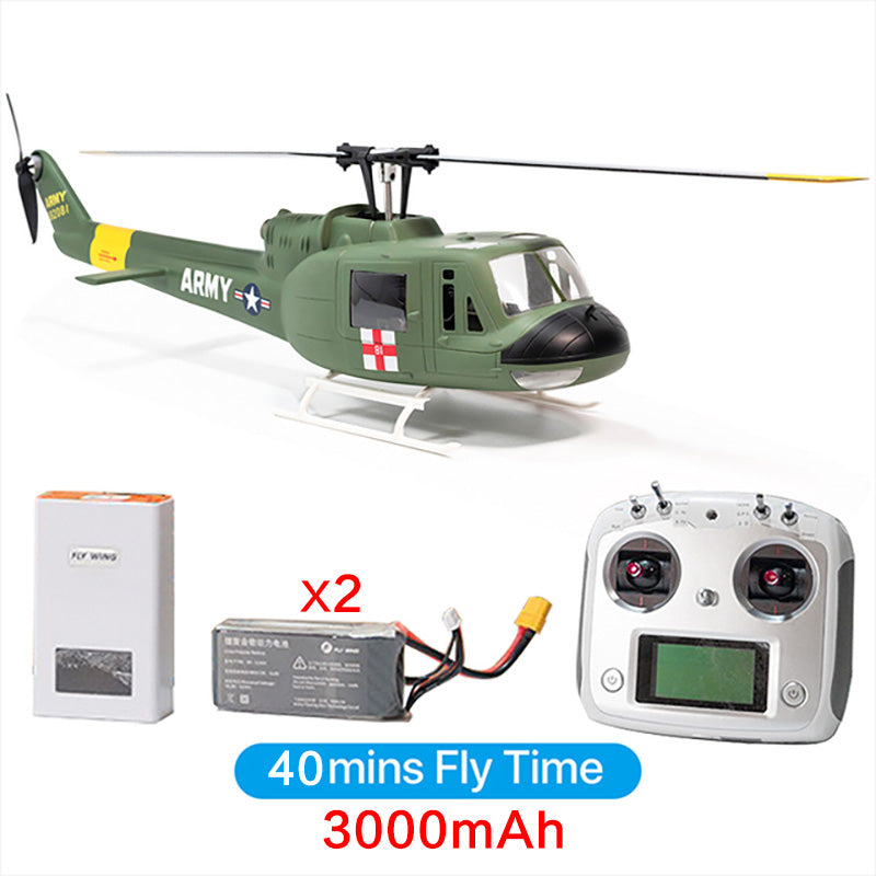 FLY WING UH 1 V3 Upgrade Version Class 470 6CH Brushless GPS Fixed Point Altitude Hold RC Helicopter PNP/RTF H1 Flight Controller