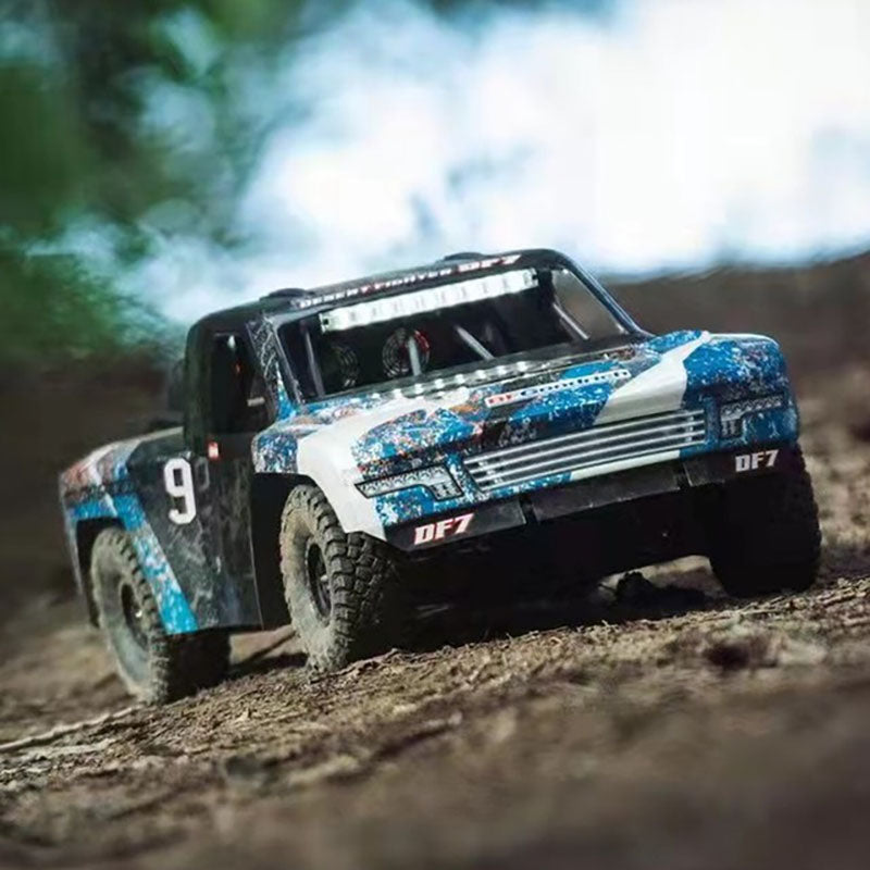 YIKONG YK4072 DF7 1/7 6S Brushless 4WD RC Short Truck Rear Straight Bridge Desert RC Car High Quality Toy Car
