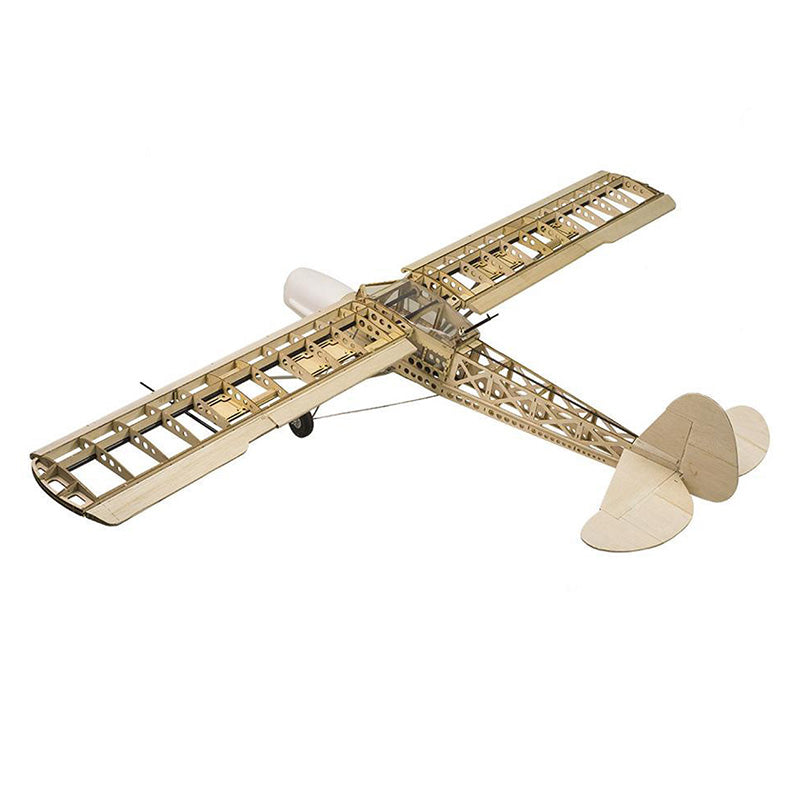 DWHobby Fieseler Fi156 Storch Balsa wood Plane Large Electric or Gas Power Fixed Wing Balsa Plane Kits 1600mm Wingspan