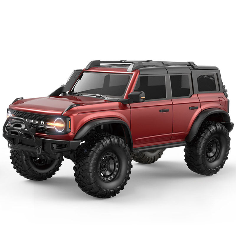 HB R1001 BRONCO 1:10 - Coche teledirigido todoterreno 4x4 con luz LED, escala 1:10