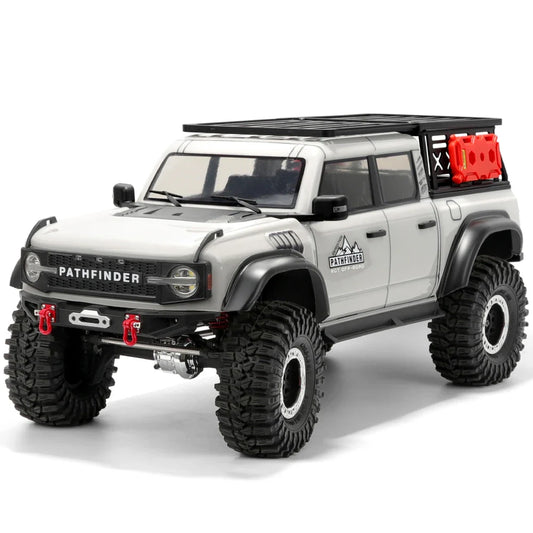 RGT Pathfinder EX86150 1/10 4WD RC Coche Rock Crawler Camión ESC Bloqueo de Diferencial Dos Velocidades Eje Portal Luz LED Vehículos de Juguete