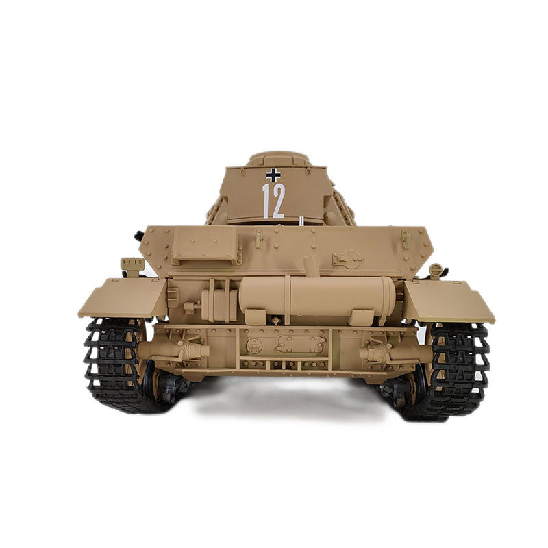RC Tank Heng Long 3858-1 German IV F Type RTR Tank Upgrade Metal Version RC Tank toys