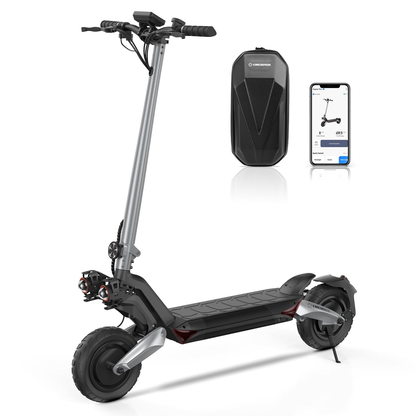 RPro 1600W Dual Motors Off Road Electric Scooter