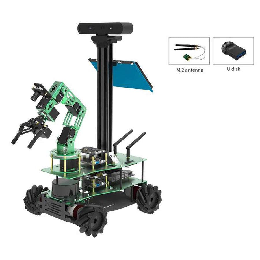 ROSMASTER X3 PLUS ROS STEM Education Python Programming Robot for Jetson NANO 4GB/Orin NX/Orin NANO/RaspberryPi 5B