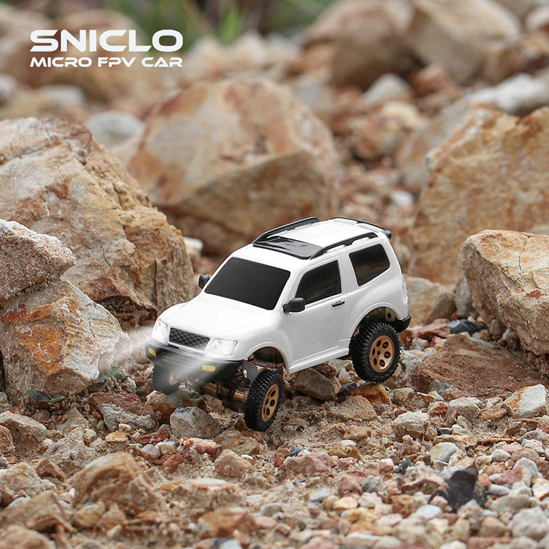SNICLO SNT 3013 RC Car 1:64 Pajero Off-Road Micro FPV Car with Goggles 4WD Simulation Drift Climbing Truck Kids Toy Gift