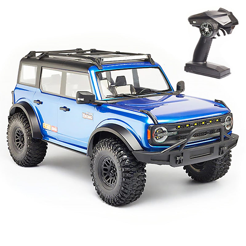 Coche todoterreno teledirigido YIKONG YK4083 1/8, 4x4, con bloqueo diferencial alto/bajo y luces LED originales
