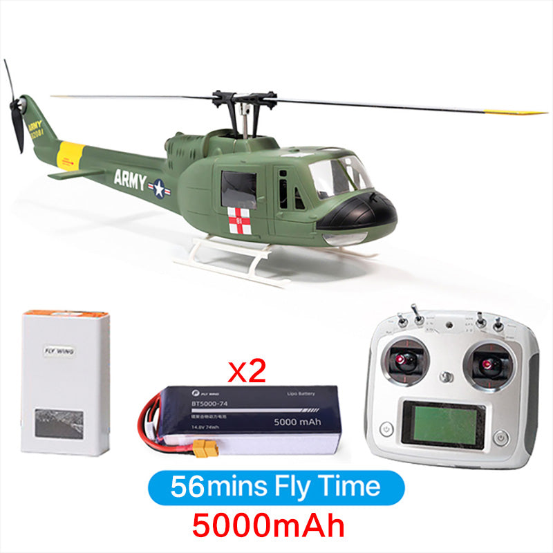 FLY WING UH 1 V3 Upgrade Version Class 470 6CH Brushless GPS Fixed Point Altitude Hold RC Helicopter PNP/RTF H1 Flight Controller