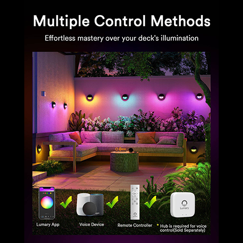 Lumary Smart LED Deck Lights (6Pack)