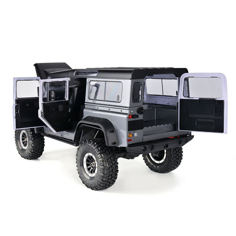 YIKONG YK4104 Defender 1/10 4WD RC Car 2.4GHz Off-road Rock Crawler with High/low Differential Lock Original LED Lights