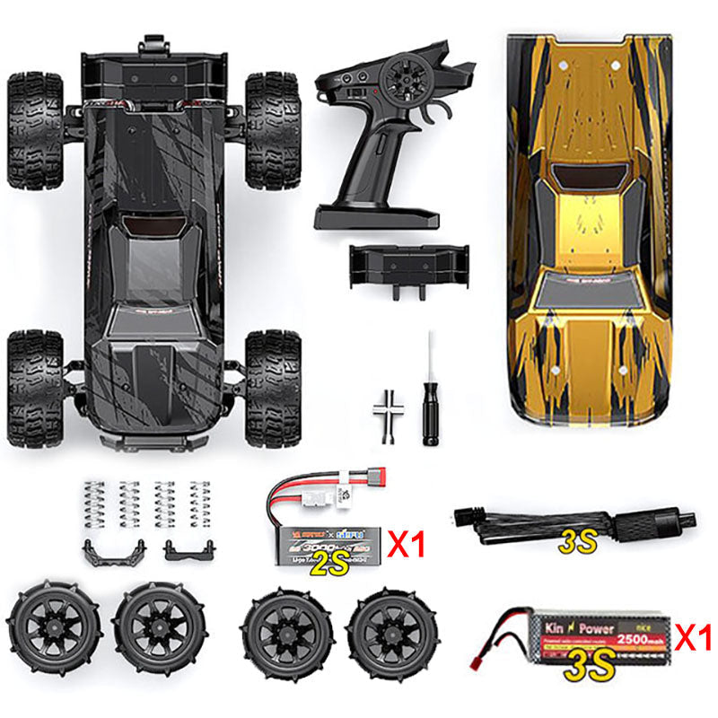 MJX Hyper Go 14209 14210 V2.0 1/14 Waterproof High-Speed Brushless RC Car 4WD Off-Road Racing Electric Truck Metal Chassis
