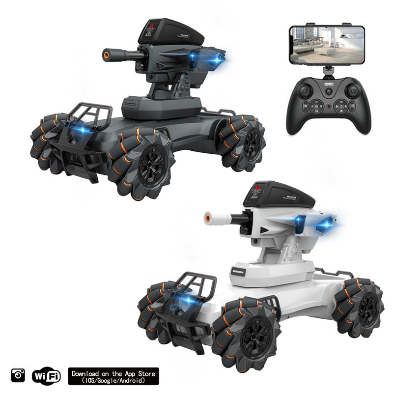 RC Interactive Mech Tank Launch water bomb Drift Rotating Electric Toys Car