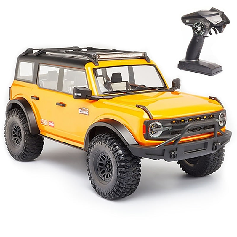 Coche todoterreno teledirigido YIKONG YK4083 1/8, 4x4, con bloqueo diferencial alto/bajo y luces LED originales