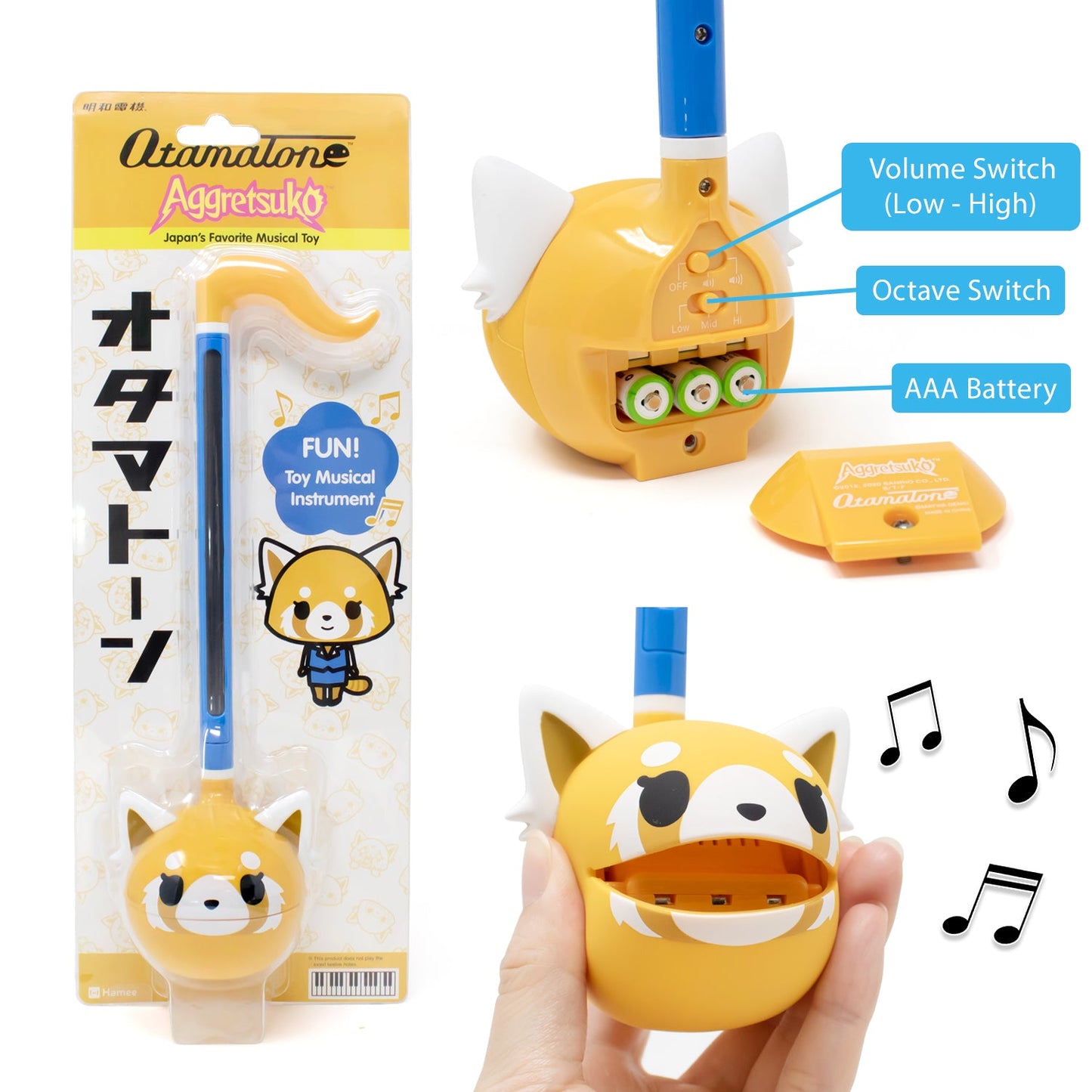Otamatone Sanrio (Aggretsuko Sweet)
