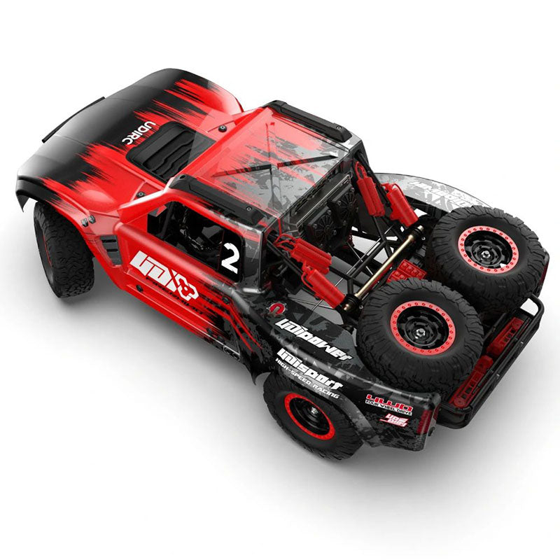 UDIRC 1002SE 1002 4WD RC Car 1/10 2.4G 60km/h Brushless Short Course Truck LED Light Gyro All Terrain Desert Off Road Truck