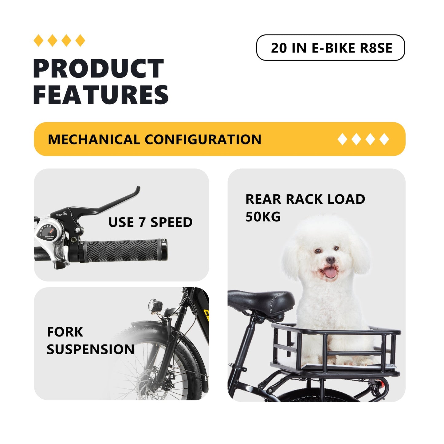 CEAYA Electric Bike R8SE