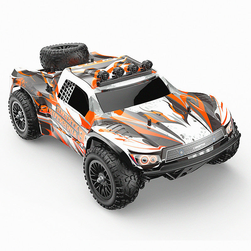 RC Car Brushless Motor 1/10 4WD High Speed Off-Road Short Truck Drift Car