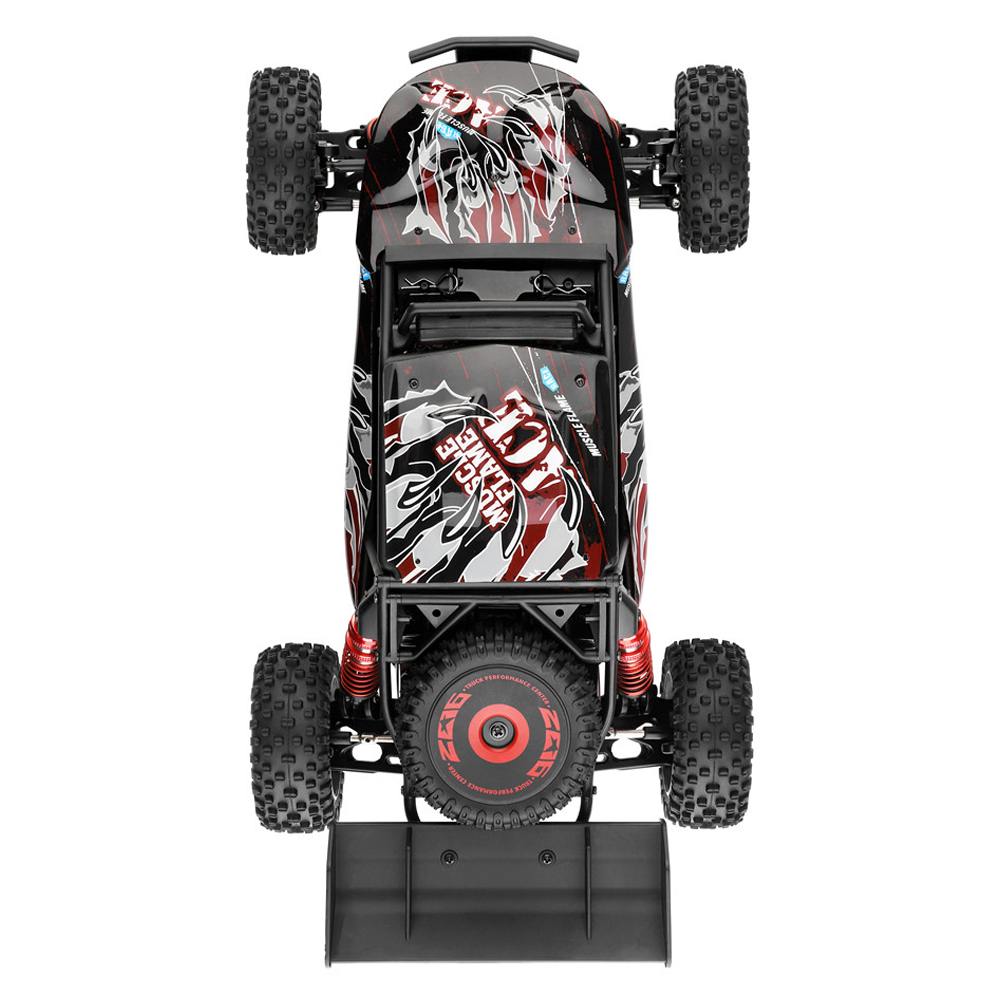 WLtoys 124016 4WD RC Car High Speed 75KM/H 1:12 2.4G Brushless Motor Desert Off-Road Car Metal Chassis