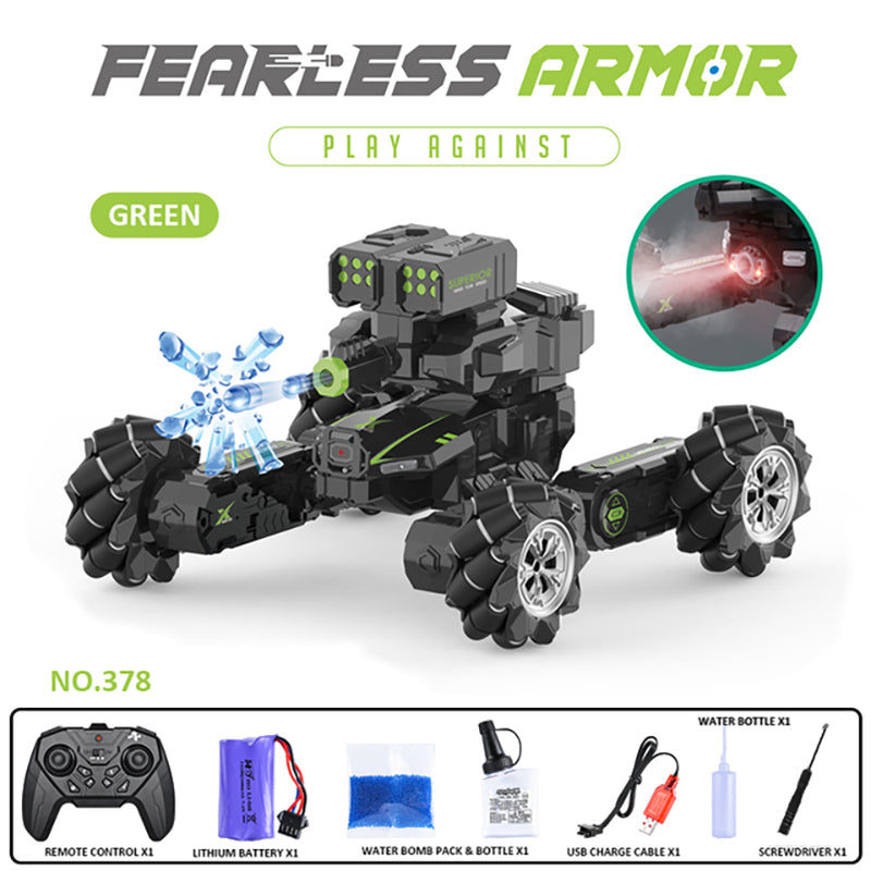 RC Car Launch Water Bomb Interactive Battle Gesture Sensing Battle Tank 4WD Drive Off-road Boy Toy Car