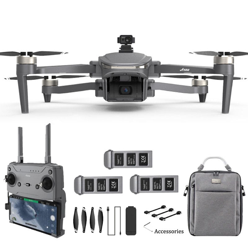 4K Drone C-FLY ARNO Plus 3-Axis Gimbal HD Camera 360° Rotating Radar Obstacle Avoidance GPS 5G Wifi FPV 5KM Quadcopter