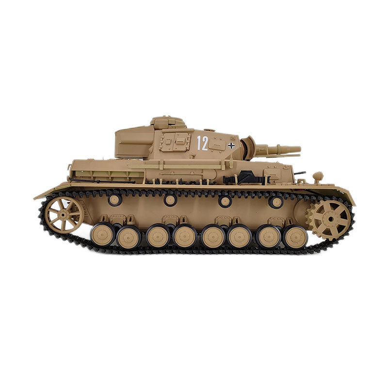 RC Tank Heng Long 3858-1 German IV F Type RTR Tank Upgrade Metal Version RC Tank toys