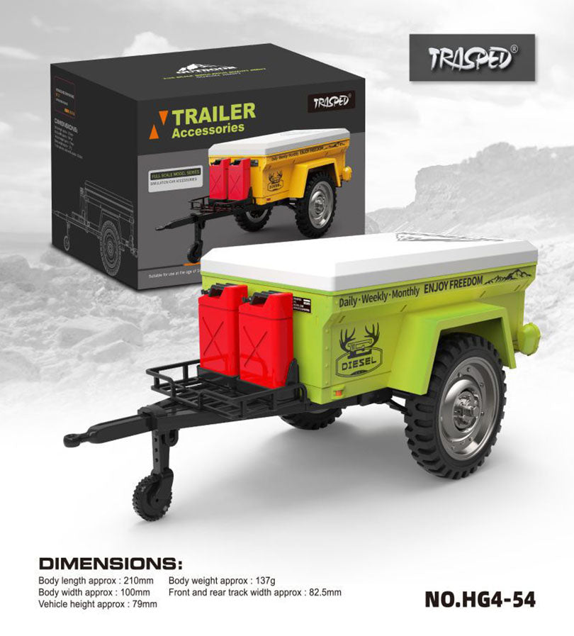 HG HG4-53 TRASPED SUZUKI JIMNY RC Car 1/16 4WD Rock Crawler LED Light Simulated Sound Off-Road Climbing Truck Full Proportional RC Toys