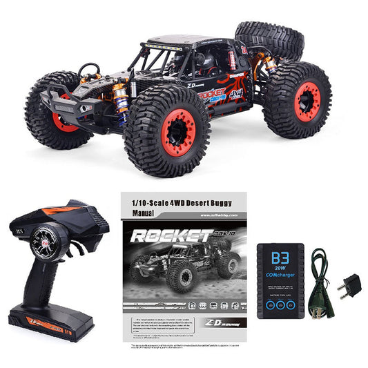 ZD Racing DBX 10 1/10 4WD 2.4G Camión de desierto sin escobillas de alta velocidad 80 km/h Coche todoterreno RC de juguete