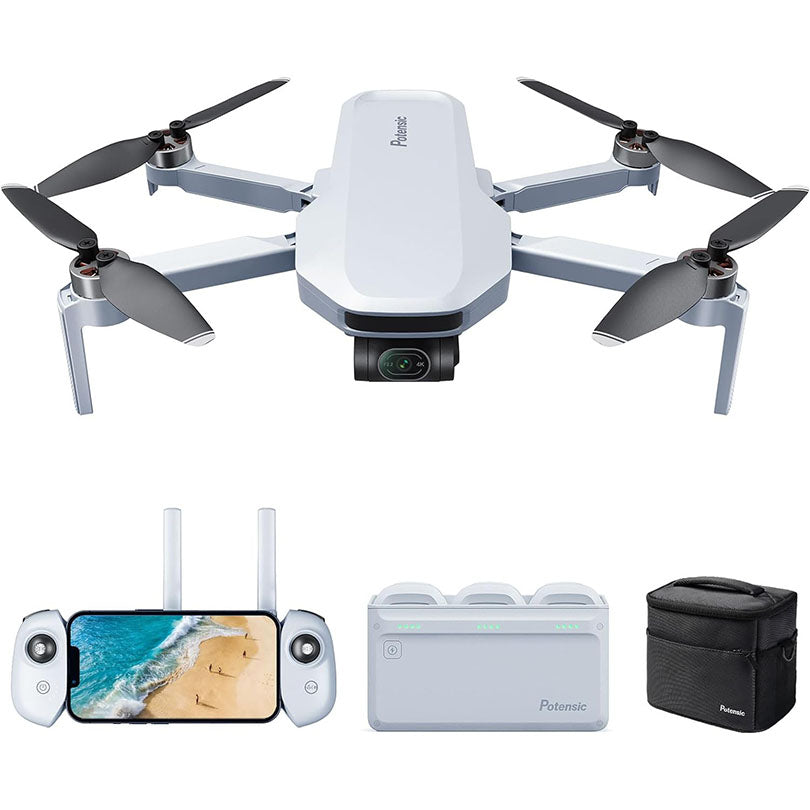 Potensic ATOM 4K Drone 3-Axis Gimbal 249g 6KM Transmission Visual Tracking 4K/30FPS GPS Quadcopter
