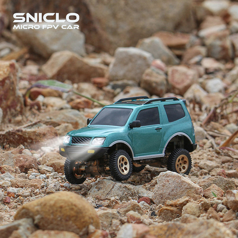 SNICLO SNT 3013 RC Car 1:64 Pajero Off-Road Micro FPV Car with Goggles 4WD Simulation Drift Climbing Truck Kids Toy Gift