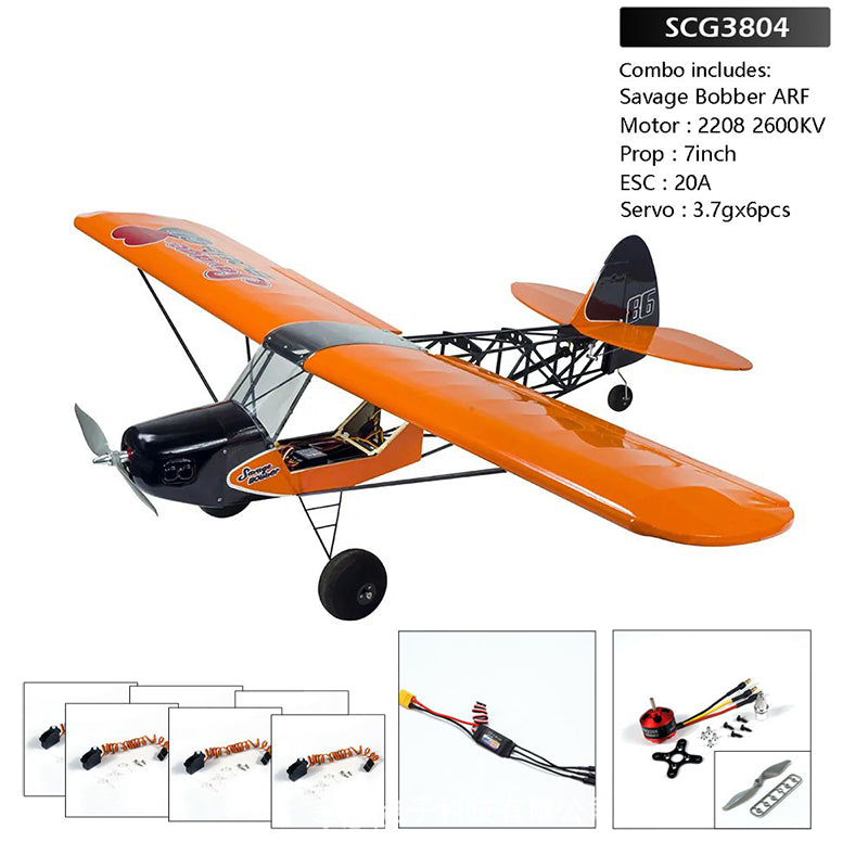 DWHobby Savage Bobber Balsa wood Plane Electric Glider Balsa Kits 1000mm Wingspan