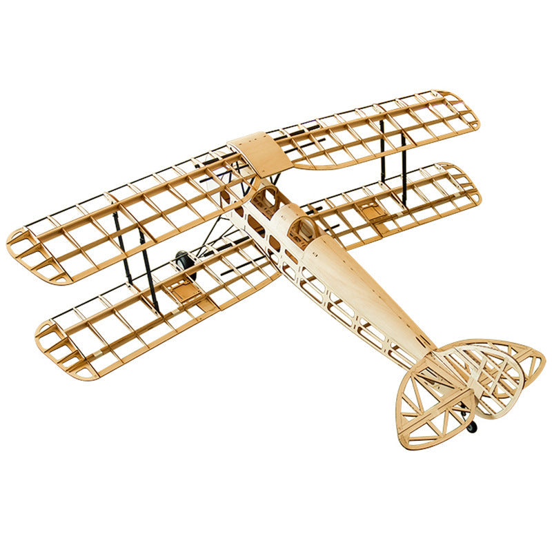 Balsa wood Plane DH82a Tiger Moth Large Electric or Gas Power Fixed Wing Plane Balsa Kits 1400mm Wingspan