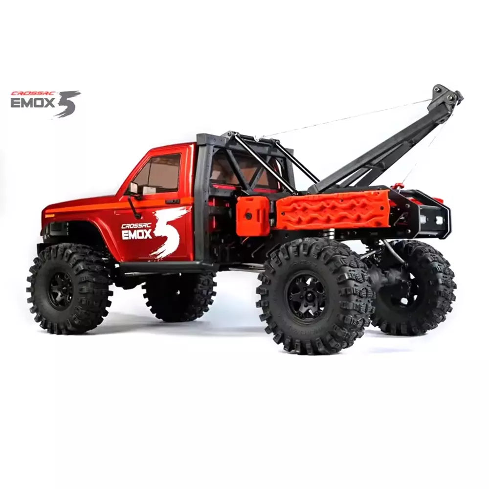 CROSSRC EMO X5 4WD RC Car 1/8 Road Rescue Vehicle Climbing Crawler Off Road Vehicle RTR