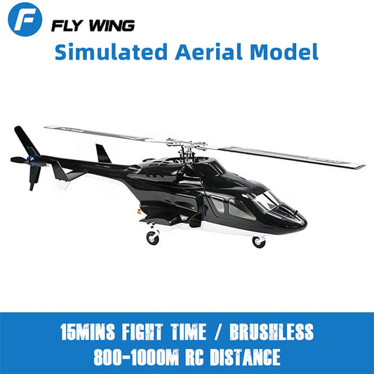 FLYWING Airwolf Helicopter FW450 2.5 6CH Scale RC Helicopter PNP/RTF Version