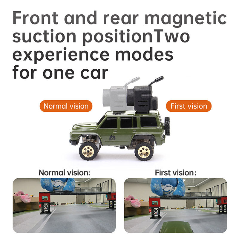 SNICLO SNT Y60 3005 1:64 RC Car FPV Goggles Car Removable Mangtic FPVBOX 4WD Car Simulation Drift Climbing Truck Gift for Kids