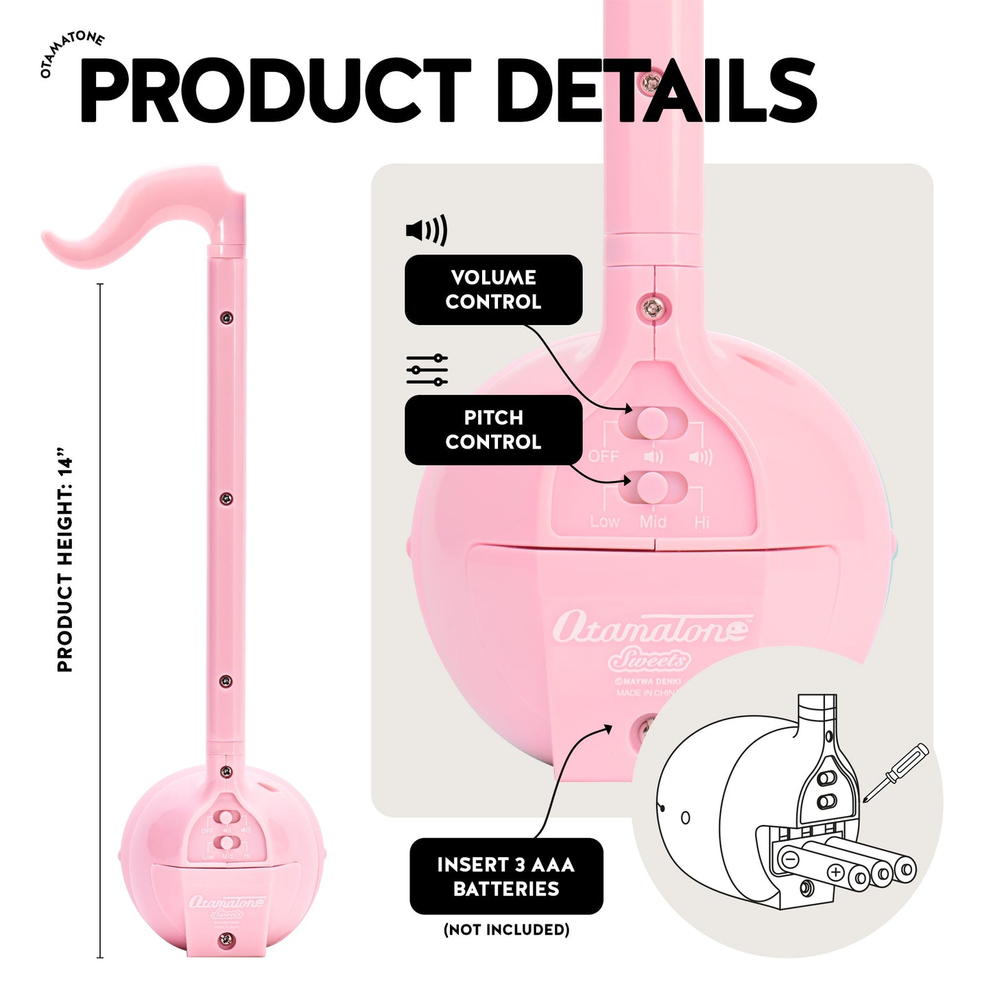 Otamatone Sweets (Strawberry)