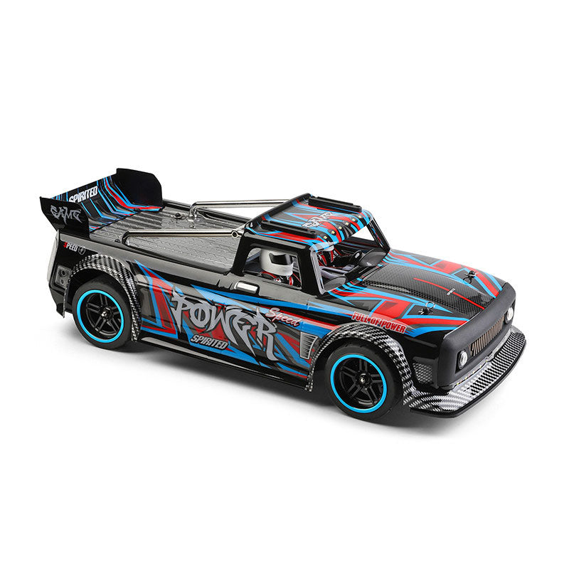 Wltoys 104072 4WD RC Drift Car High Speed 60 KM/H 1/10 2.4G Brushless RC Car Metal Chassis with LED Light