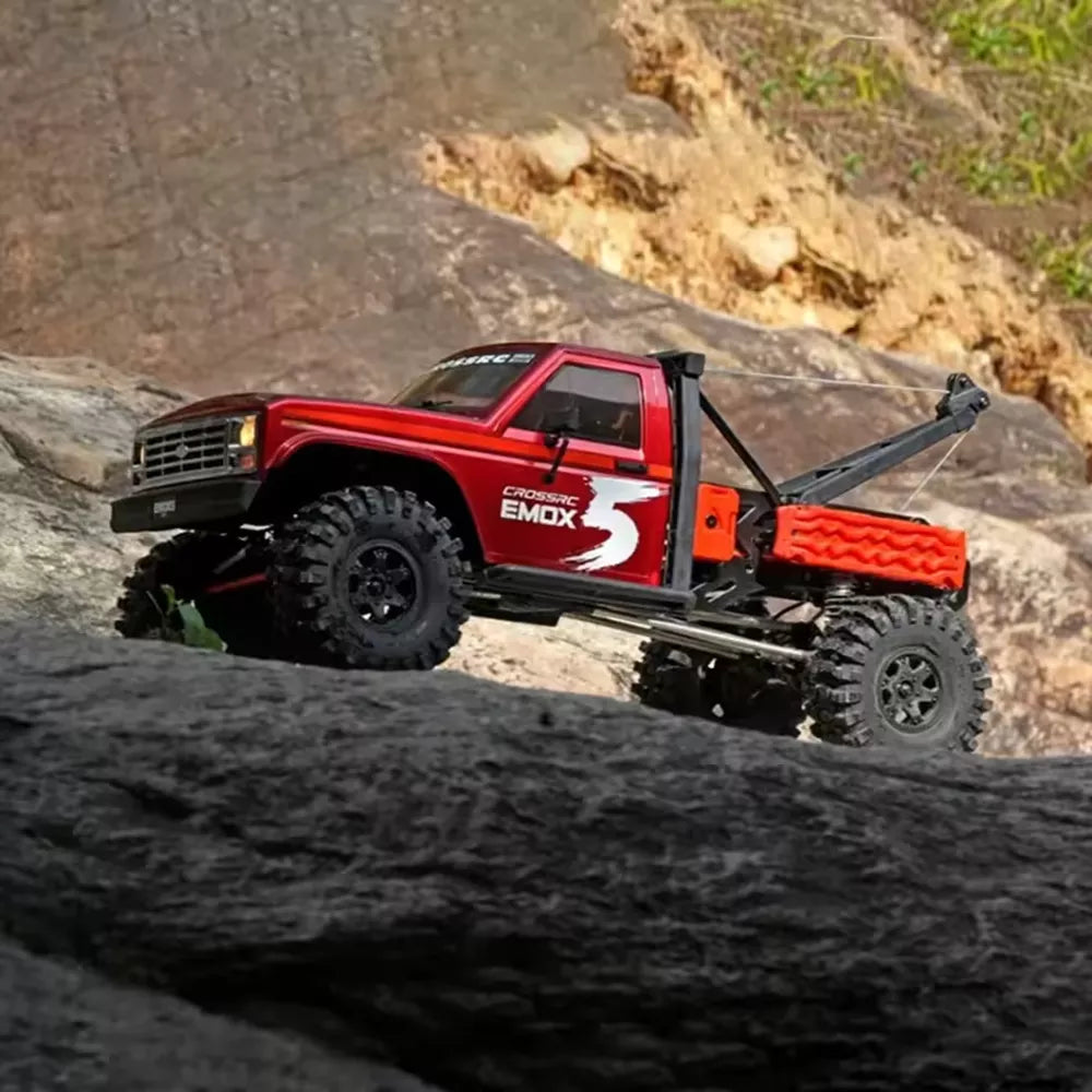 CROSSRC EMO X5 4WD RC Car 1/8 Road Rescue Vehicle Climbing Crawler Off Road Vehicle RTR