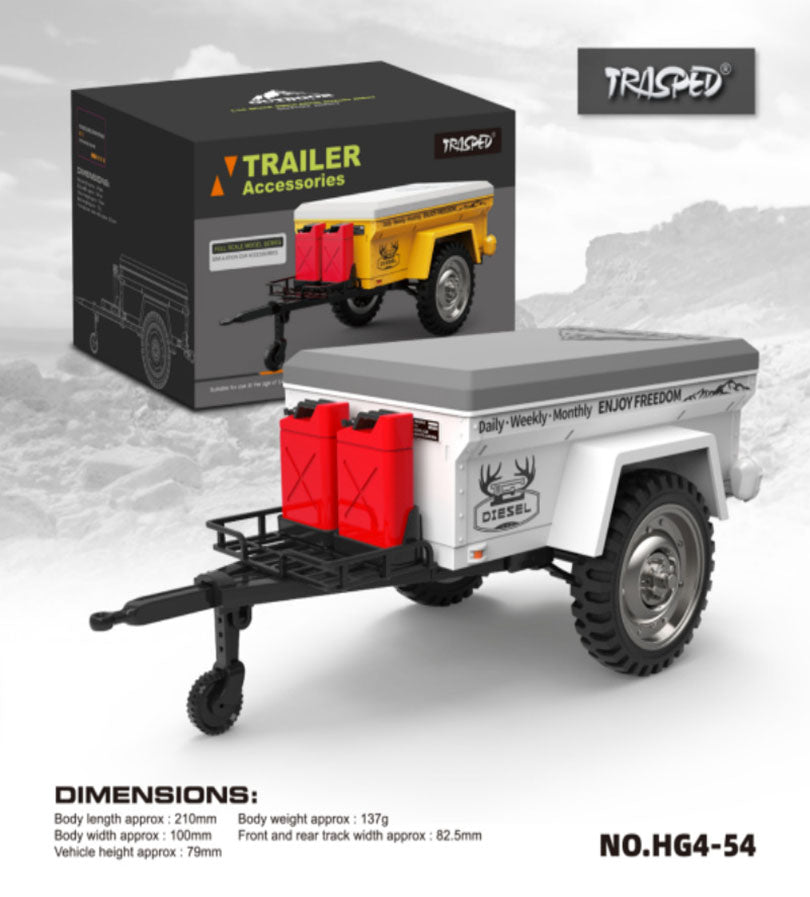 HG HG4-53 TRASPED SUZUKI JIMNY RC Car 1/16 4WD Rock Crawler LED Light Simulated Sound Off-Road Climbing Truck Full Proportional RC Toys